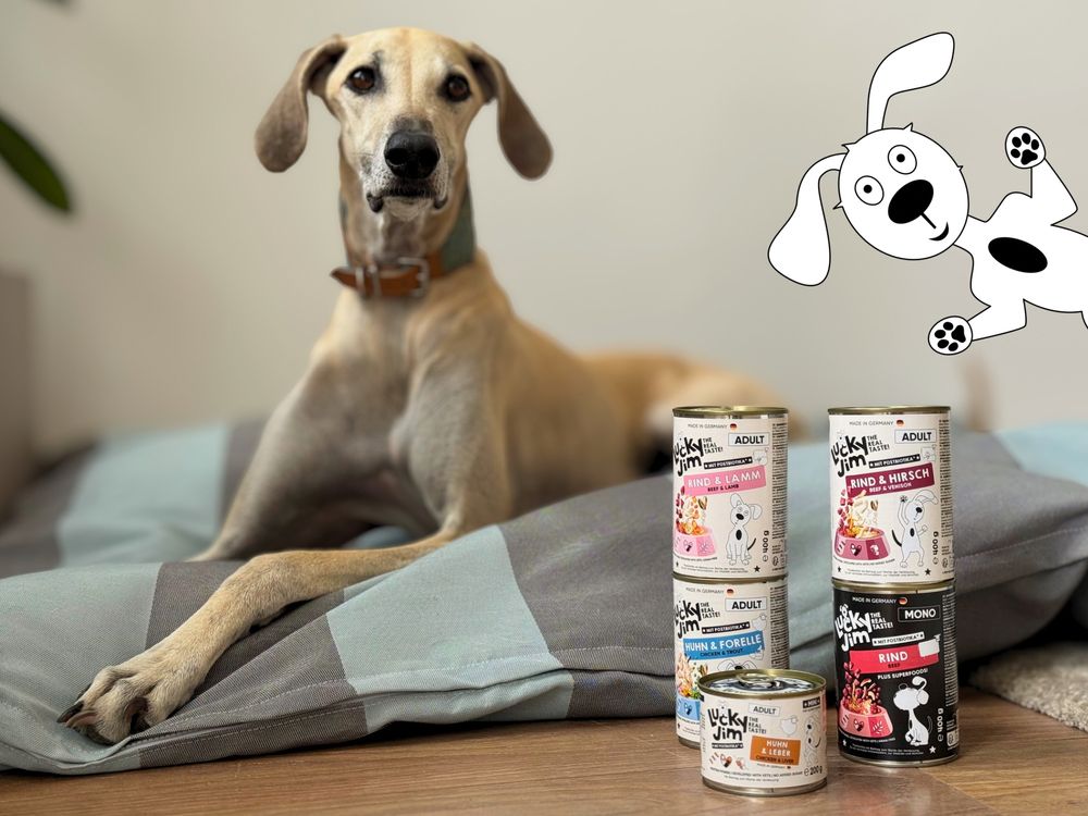 Postbiotika f&uuml;r Hunde gesunde Verdauung Nassfutter LuckyJim 
