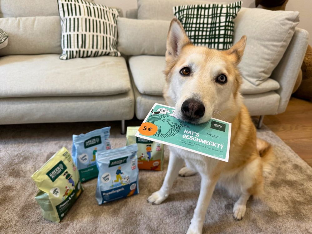 Kaya mit dem 5&euro; Gutschein f&uuml;r Green Petfood
