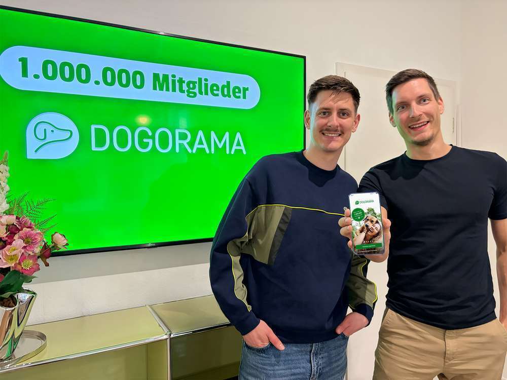 Presse-Dogorama erreicht die Marke von 1 Million registrierten Mitgliedern im DACH-Raum-Bild