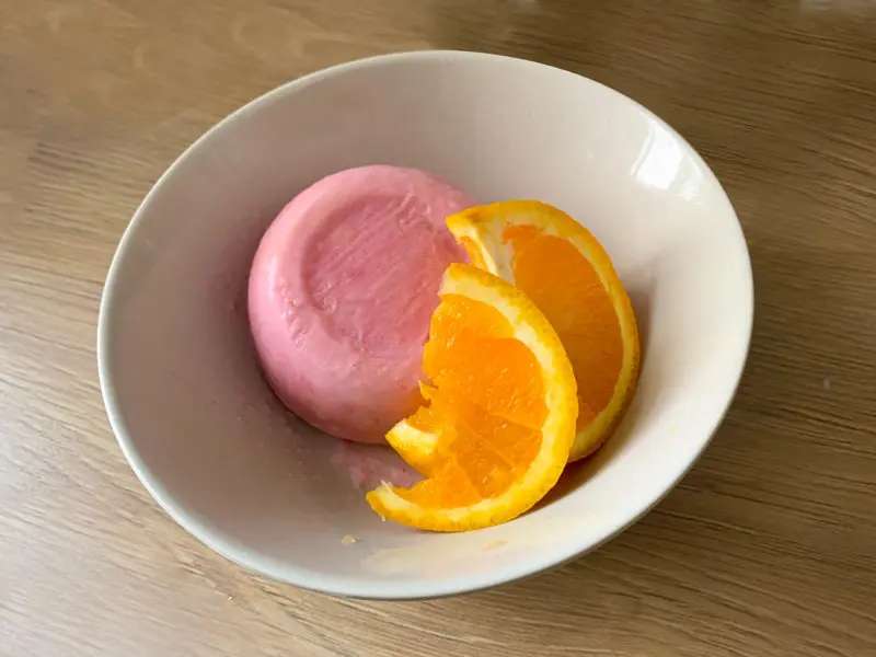 Griechisches-Himbeer-Joghurt-Eis