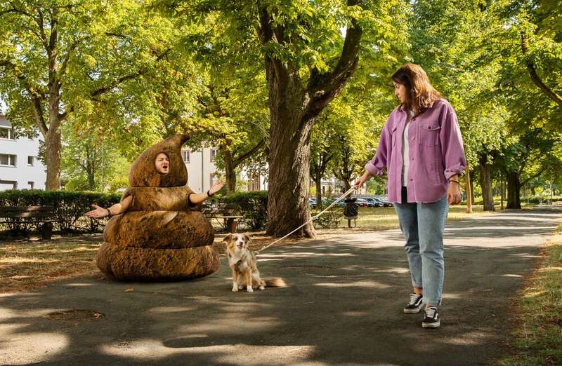 Shitti, der Kothaufen