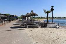 Hundeauslaufgebiet-Speicherbecken-Bild