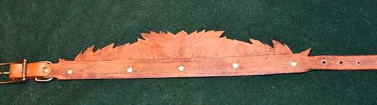 Handgefertigtes  Halsband für grosse Hunde bis sehr grosse Hunde. Unikat aus bestem US-Leder-Beitrag-Bild