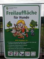 Hundeauslaufgebiet-Hundefreilauffläche-Bild
