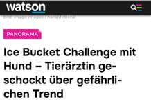 Ice-Bucket Challenge mit Hunden-Beitrag-Bild