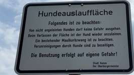 Hundeauslaufgebiet-Huwie am Fostlandwehr-Bild