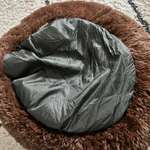 Hundebett Donut Flauschig Braun für kleine Hunde-Beitrag-Bild