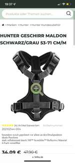 Suche Hunter Geschirr Schwarz-Beitrag-Bild