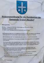 Hundeauslaufgebiet-Graben Neudorf-Bild