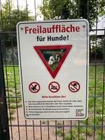 Hundeauslaufgebiet-Hundewiese Bonn Kessenich Reuterpark-Bild