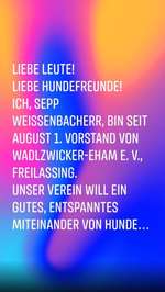 Hundeauslaufgebiet-Wadlzwicker - Eham e.V. Freilassing-Bild