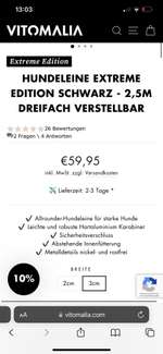 Vitomalia Leinenset Gr. XL-Beitrag-Bild