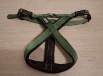 Reserviert AniOne Set X-Geschirr Classic grün S Hundegeschirr Halsband Leine-Beitrag-Bild