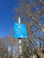 Hundeauslaufgebiet-Halbinsel an der Undine-Bild