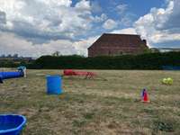 Hundeauslaufgebiet-Gottesauer Schloss Musikhochschule Karlsruhe-Bild