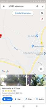 Hundeauslaufgebiet-Renaturierte Pfrimm-Bild