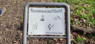 Hundeauslaufgebiet-Ebertpark Hundeauslaufplatz-Bild