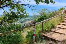 Hundeauslaufgebiet-Rundgang Aussichtspunkt Rotenfels-Bild