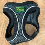 HUNTER Hundegeschirr Hilo Mesh schwarz/ grau reflektierend-Beitrag-Bild