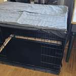 Verkaufe große Hunde Metalldrahtbox-Beitrag-Bild