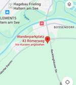 Hundeauslaufgebiet-Wanderparkparkplatz 43 Römerweg Haltern Bossendorf-Bild