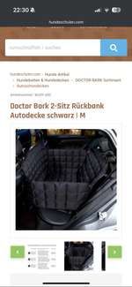 Hunde Autodecke Rücksitzbank-Beitrag-Bild
