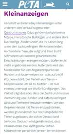 Tierschutz, PETA & Ebay Kleinanzeigen-Beitrag-Bild