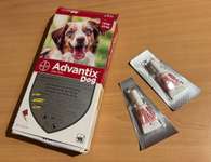 Verkaufe Advantix 250/1250 f. 10-25kg Hunde, 2 Pipetten-Beitrag-Bild