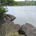 Hundestrand-Hundestrand Talsperre Pirk-Bild