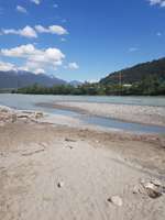 Hundeauslaufgebiet-"Hundestrand" am Inn bei Telfs-Bild