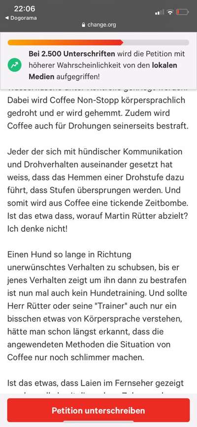 Rütter und die Wasserflasche / aversive Methoden-Beitrag-Bild