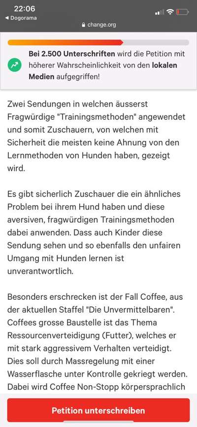 Rütter und die Wasserflasche / aversive Methoden-Beitrag-Bild