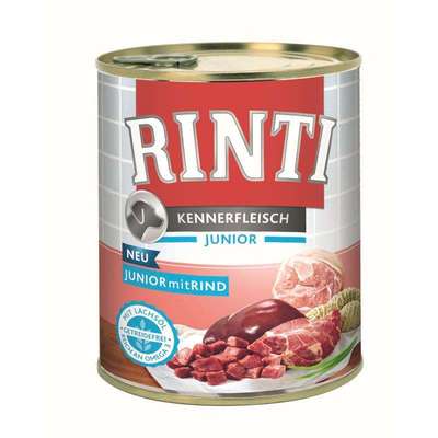 Giftköder-Rinti Kennerfleisch Junior Rind 800g-Bild