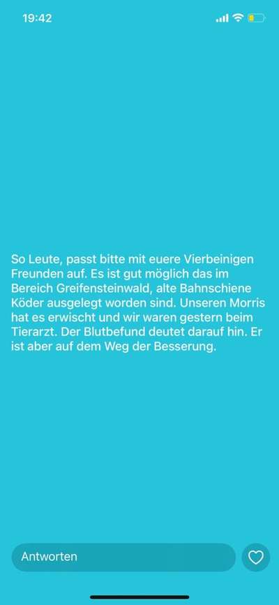 Giftköder-Erneut Giftköder-Bild