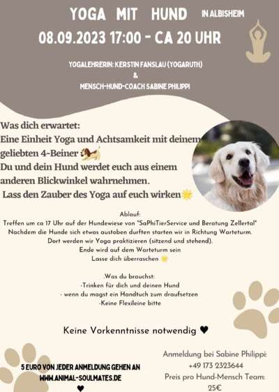 %{de_profession_title}-Yoga mit Hund-Bild