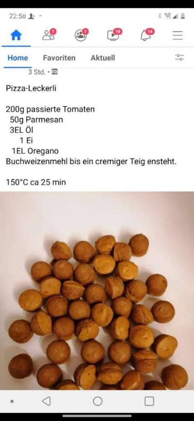 Heute gibt es.....der "ich mach die Leckerlis-Selber-Thread"-Beitrag-Bild