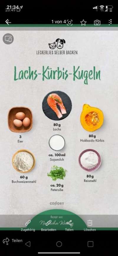 Heute gibt es.....der "ich mach die Leckerlis-Selber-Thread"-Beitrag-Bild