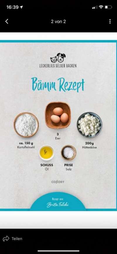 Heute gibt es.....der "ich mach die Leckerlis-Selber-Thread"-Beitrag-Bild