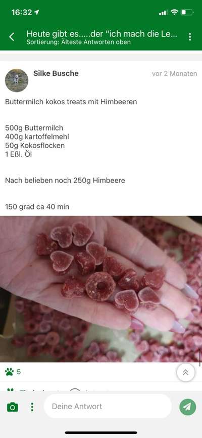 Heute gibt es.....der "ich mach die Leckerlis-Selber-Thread"-Beitrag-Bild