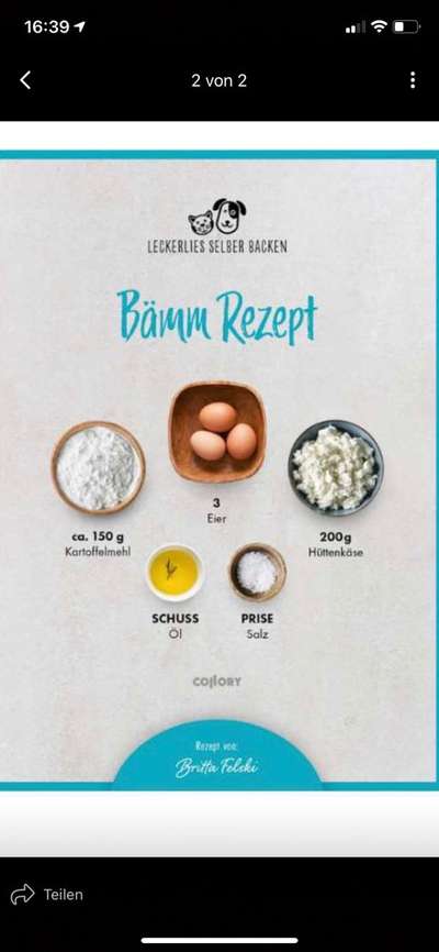 Heute gibt es.....der "ich mach die Leckerlis-Selber-Thread"-Beitrag-Bild