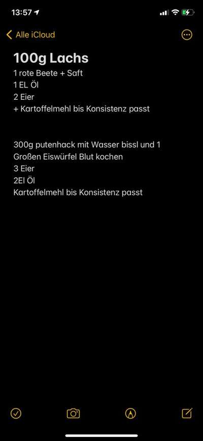 Heute gibt es.....der "ich mach die Leckerlis-Selber-Thread"-Beitrag-Bild