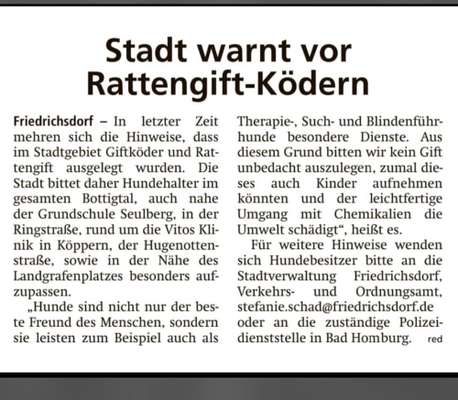 Giftköder-Rattengift-Bild