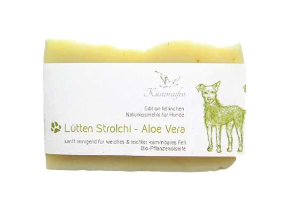 %{de_profession_title}-Bio-Hundeseife Lütten Strolchi | Aloe-Bild