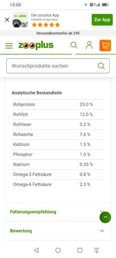 Gutes Trockenfutter mit hohem Fleischanteil-Beitrag-Bild
