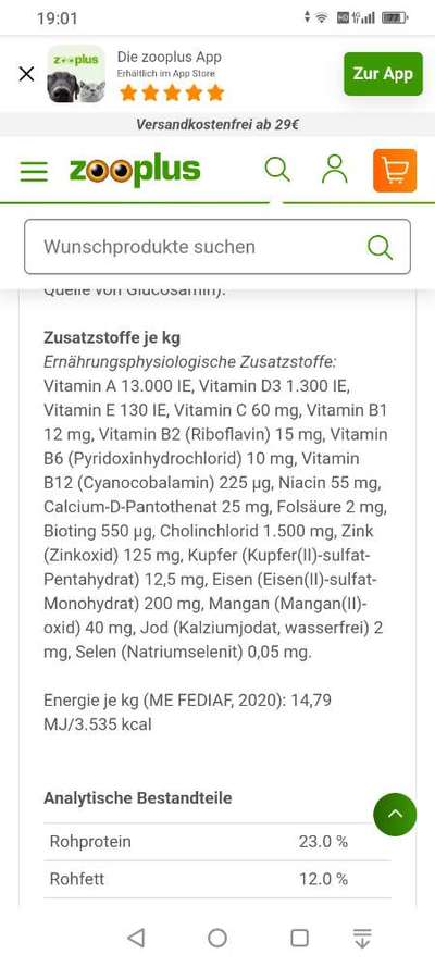 Gutes Trockenfutter mit hohem Fleischanteil-Beitrag-Bild