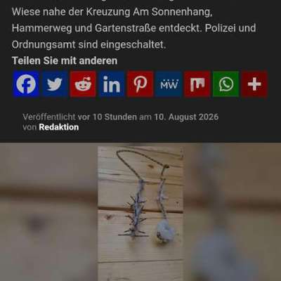 Giftköder-Gefährliche Gegenstände-Bild