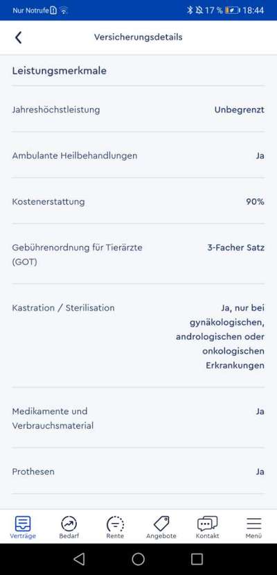 Op Versicherung-Beitrag-Bild