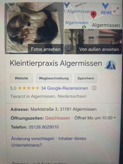 Tierärzte-Kleintierpraxis Algermissen-Bild