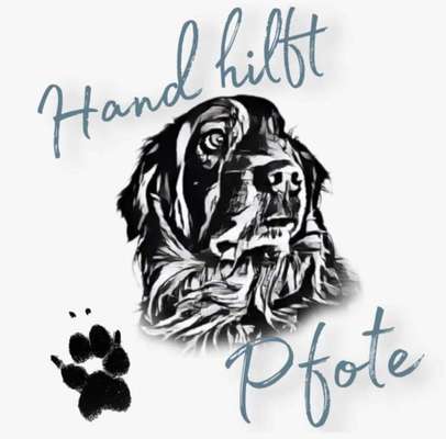 Hundeschulen-Hand hilft Pfote-Bild