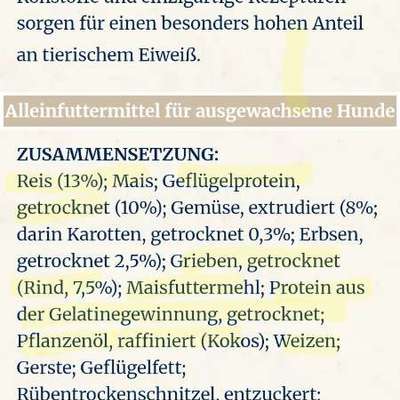 Gutes Trockenfutter mit hohem Fleischanteil-Beitrag-Bild